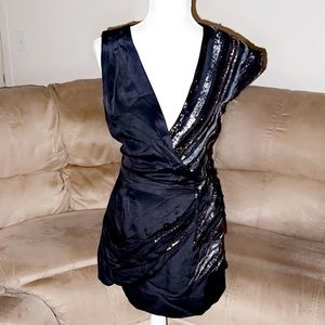 MARC BY MARC JACOBS Sequin Silk Mini Dress